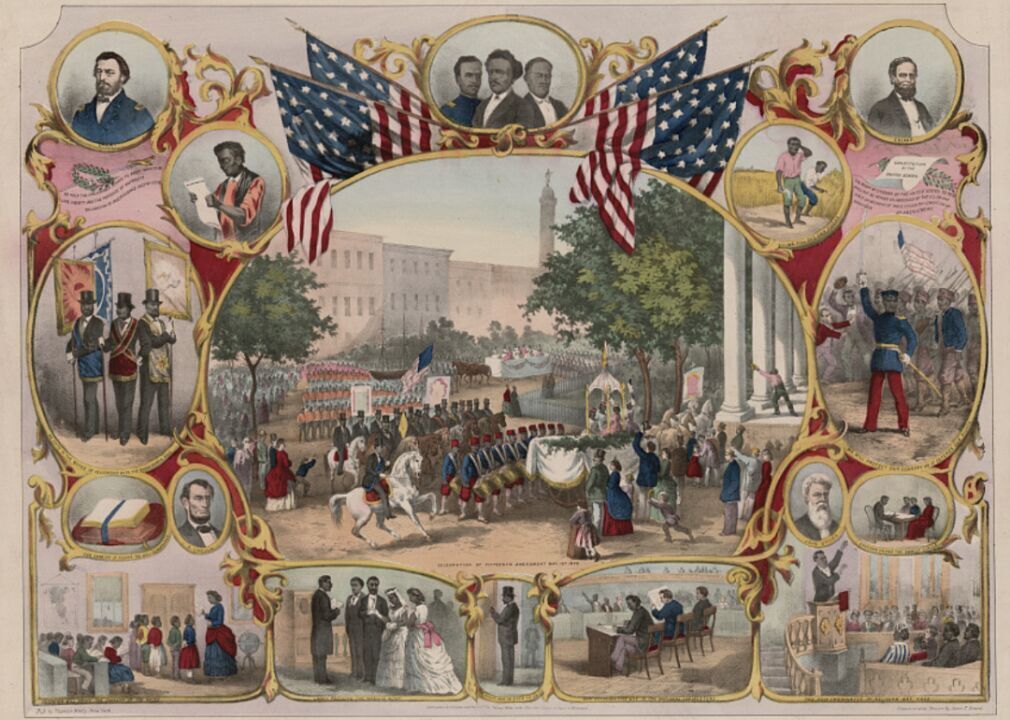 1870: Black men win right to vote